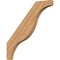 Ekena Millwork 3 1/2"W x 42"D x 42"H Funston Smooth Knee Brace, Western Red Cedar BRC04X42X42FST00SWR - alternate 1